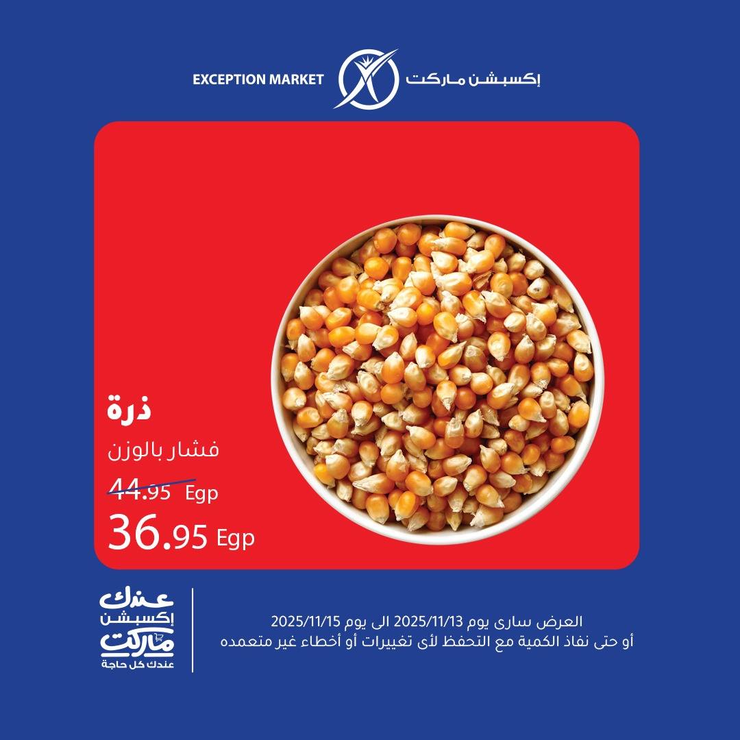 exception offers from 12nov to 1nov 2025 عروض اكسبشن من 12 نوفمبر حتى 1 نوفمبر 2025 صفحة رقم 5